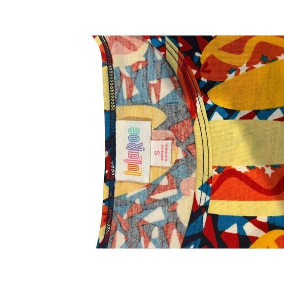 LuLaRoe Irma Women's Hot Doggy Dog Shirt Dress - Picture 3 of 6